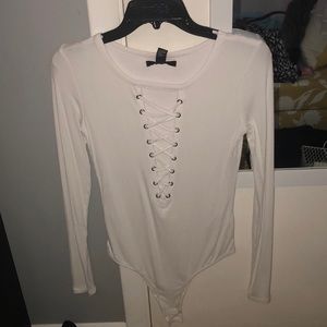 Whte body suit from Forever 21 (never worn)